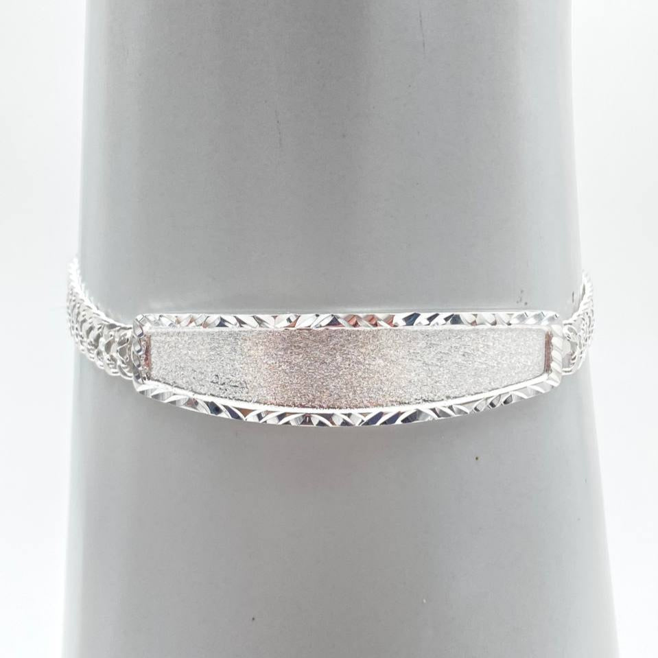 PULSO TEJIDO PALMA PLATA 925
