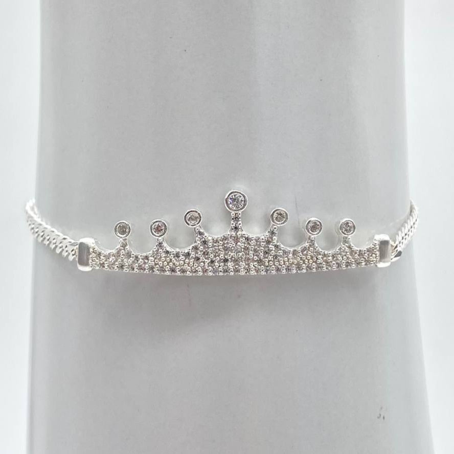 PULSO CORONA PLATA 925