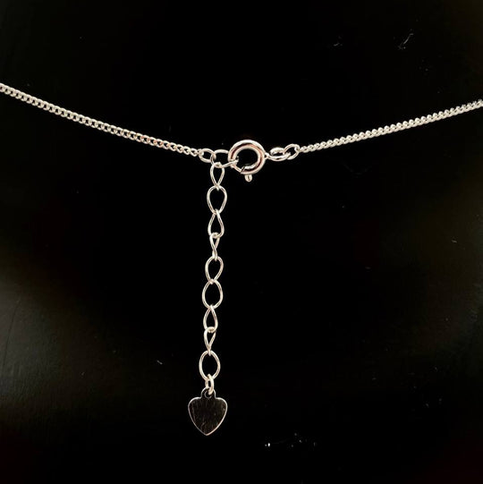 CADENA CIRCULAR BRILLANTE PLATA 925
