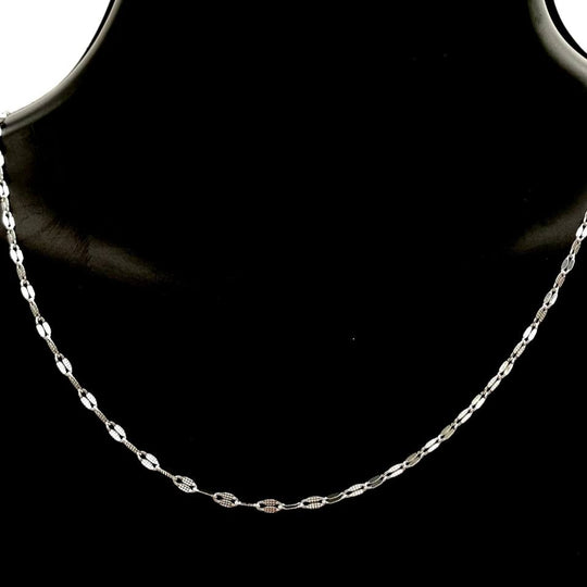 CADENA DE ESPEJO PLATA 925
