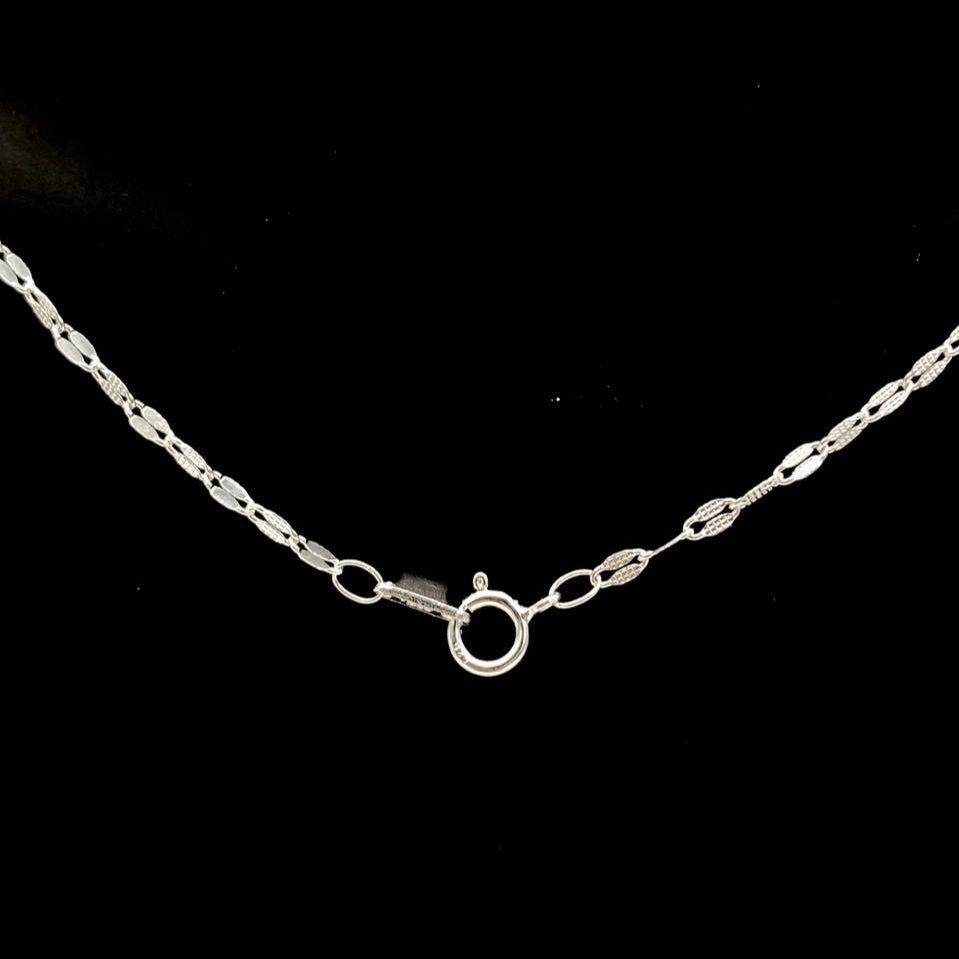 CADENA DE ESPEJO PLATA 925