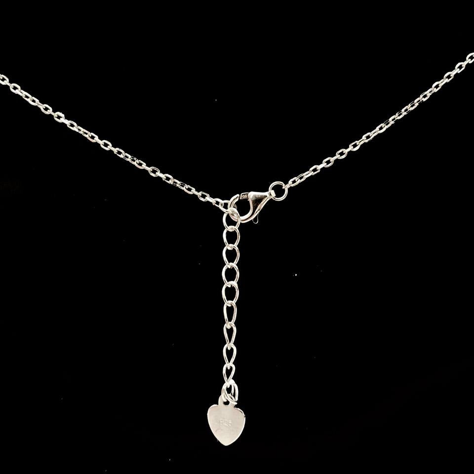 CADENA CORAZON LISO PLATA 925