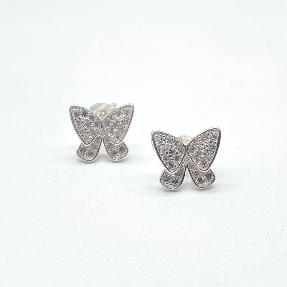 ARETE MARIPOSA PLATA 925