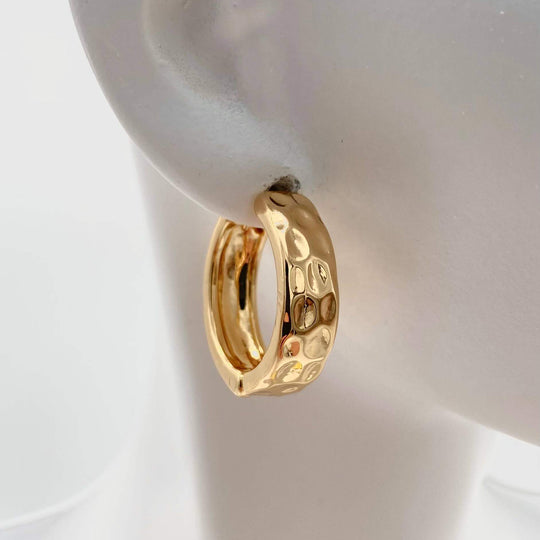 Huggie  – Chapa de Oro 18K | MAEL