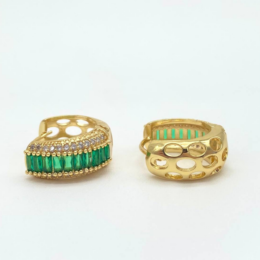 HUGGUIE CHAPA DE ORO 18K