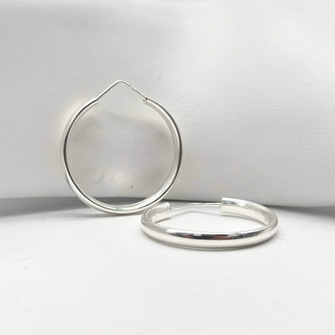 ARRACADA LISA PLATA 925
