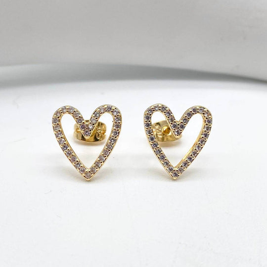 Broquel corazon – Chapa de Oro 18K | MAEL