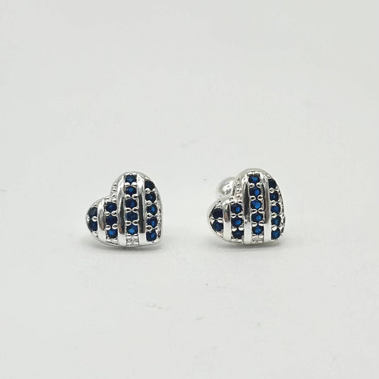 Broquel corazon– Chapa de Rodio 18K | MAEL