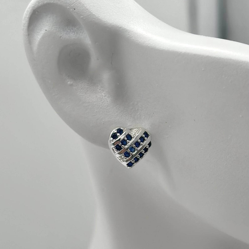 Broquel corazon– Chapa de Rodio 18K | MAEL