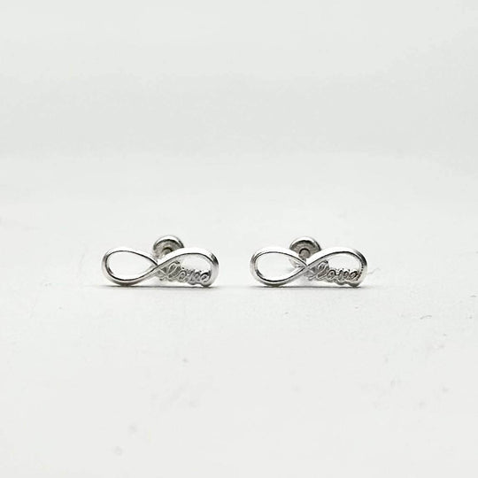 BROQUEL LOVE INFINITO PLATA 925