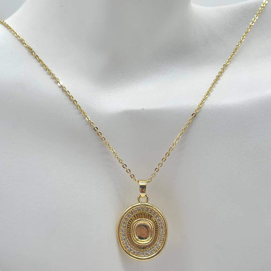 Cadena sombrero – Chapa de Oro 18K | MAEL