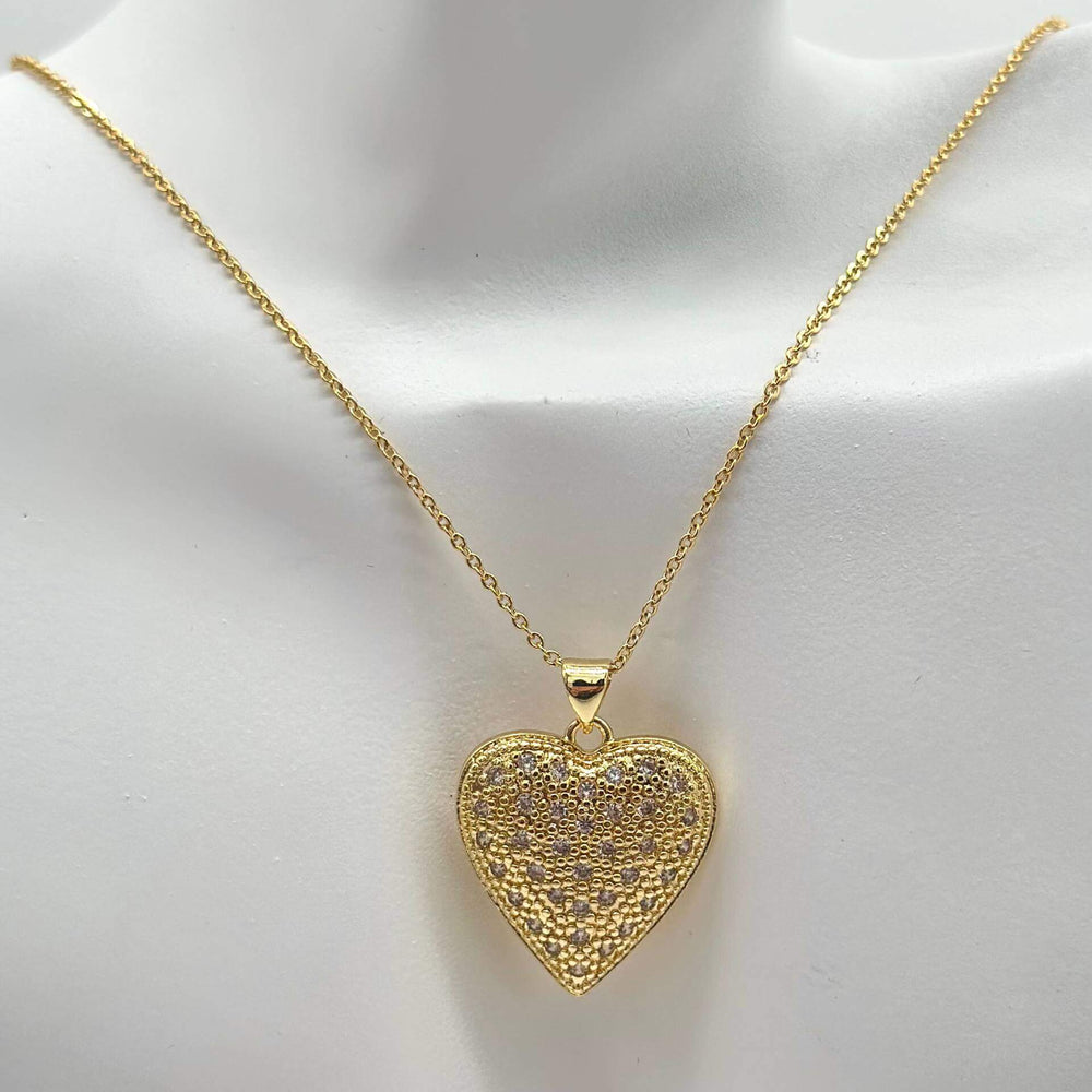 Cadena corazon – Chapa de Oro 18K | MAEL