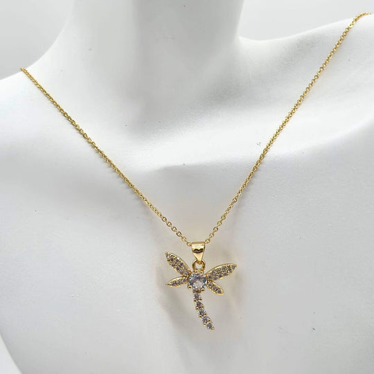 Cadena libelula – Chapa de Oro 18K | MAEL