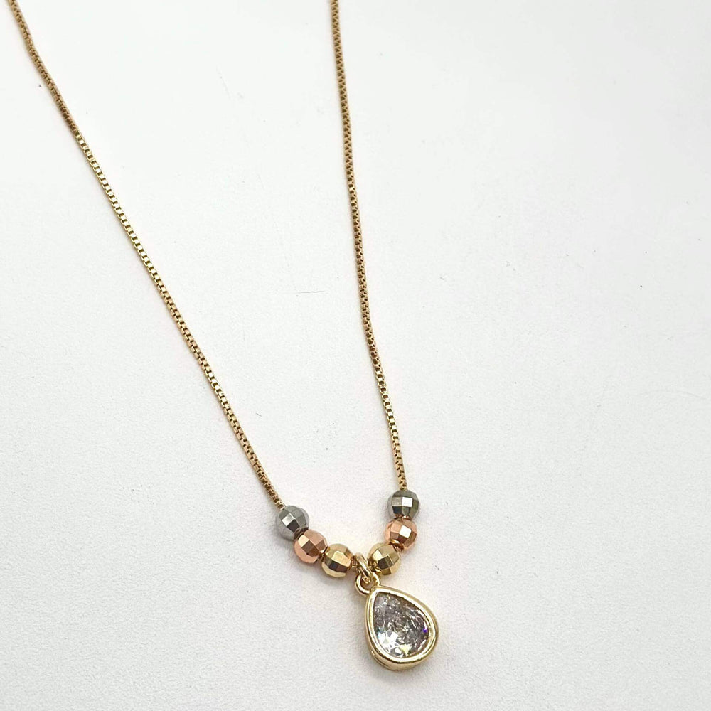 Cadena Gota – Chapa de Oro 18K | MAEL