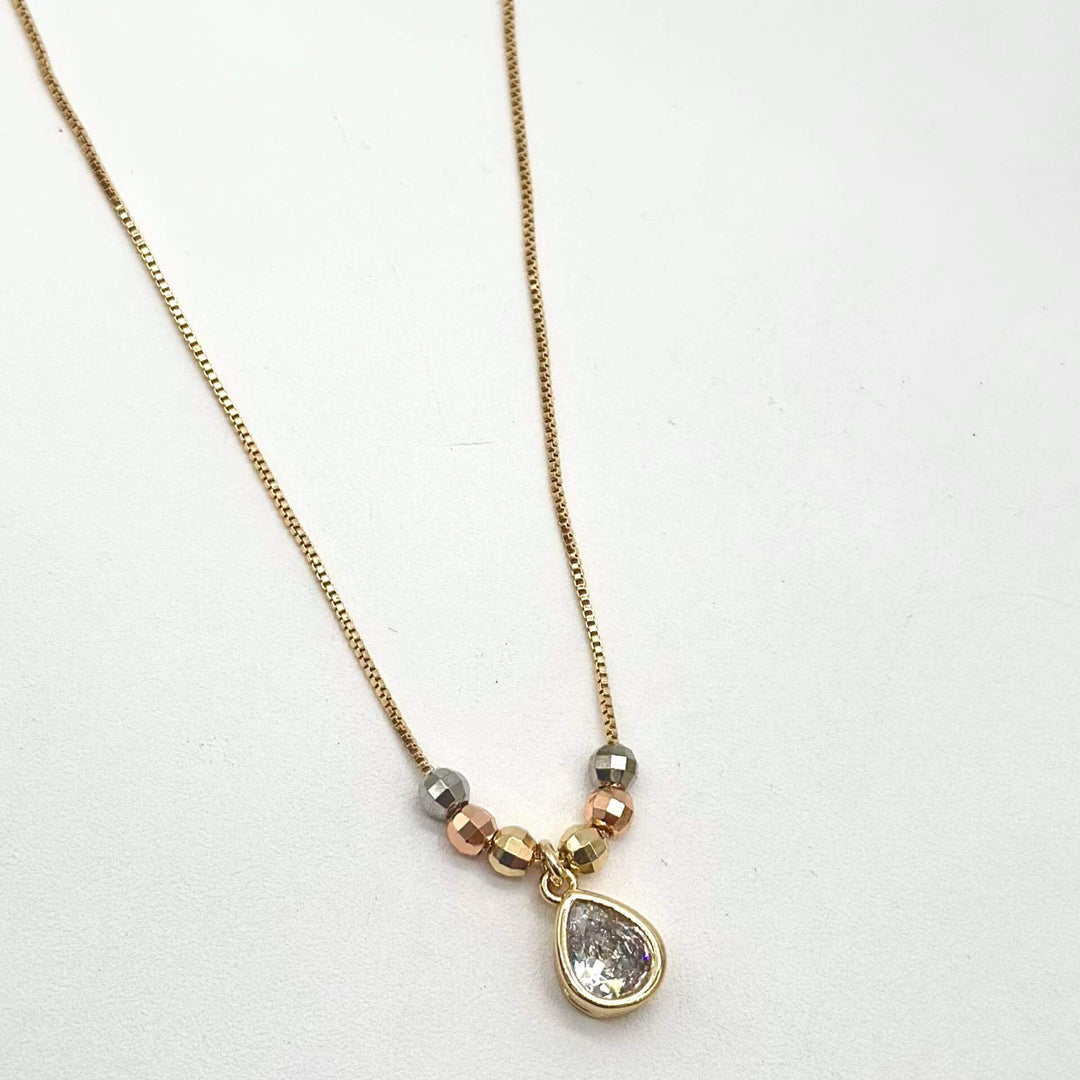 Cadena Gota – Chapa de Oro 18K | MAEL