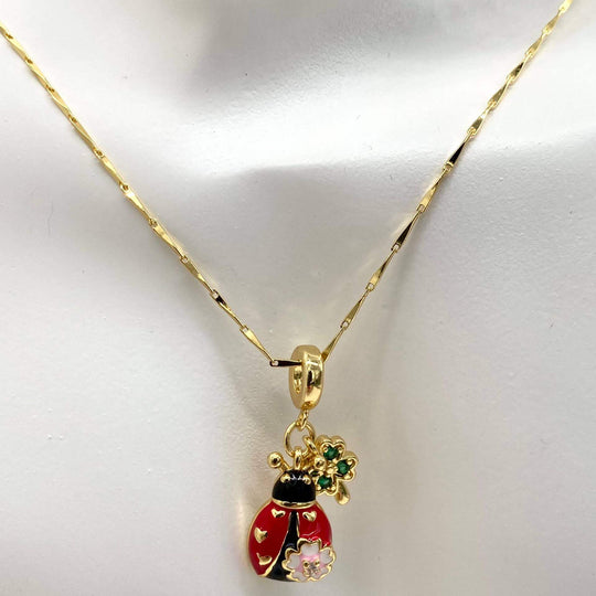 Collar catarina – Chapa de Oro 18K | MAEL