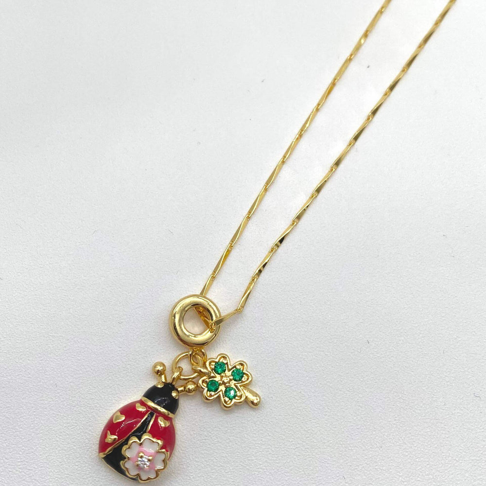 Collar catarina – Chapa de Oro 18K | MAEL