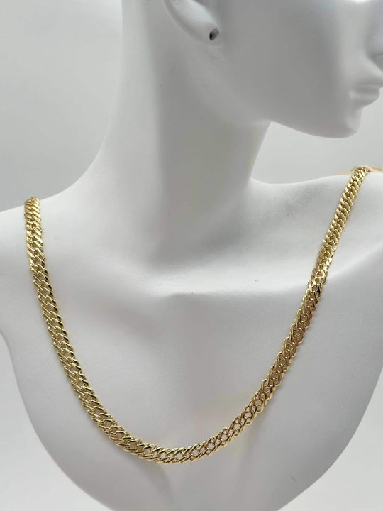 Cadena Rombo – Chapa de Oro 18K | MAEL