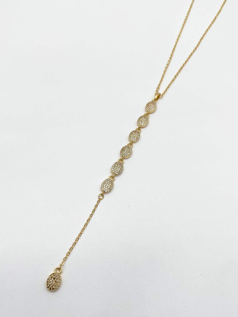 Collar largo – Chapa de Oro 18K | MAEL