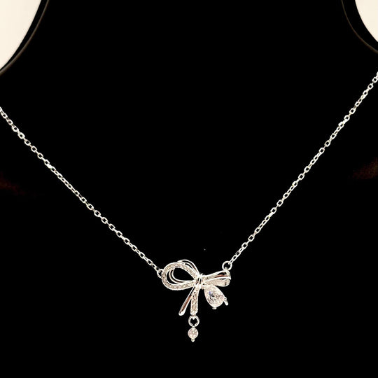 CADENA CON DIJE MOÑO PLATA 925