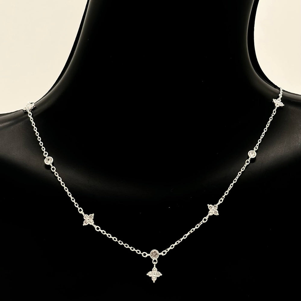 CADENA ESTRELLAS PLATA 925