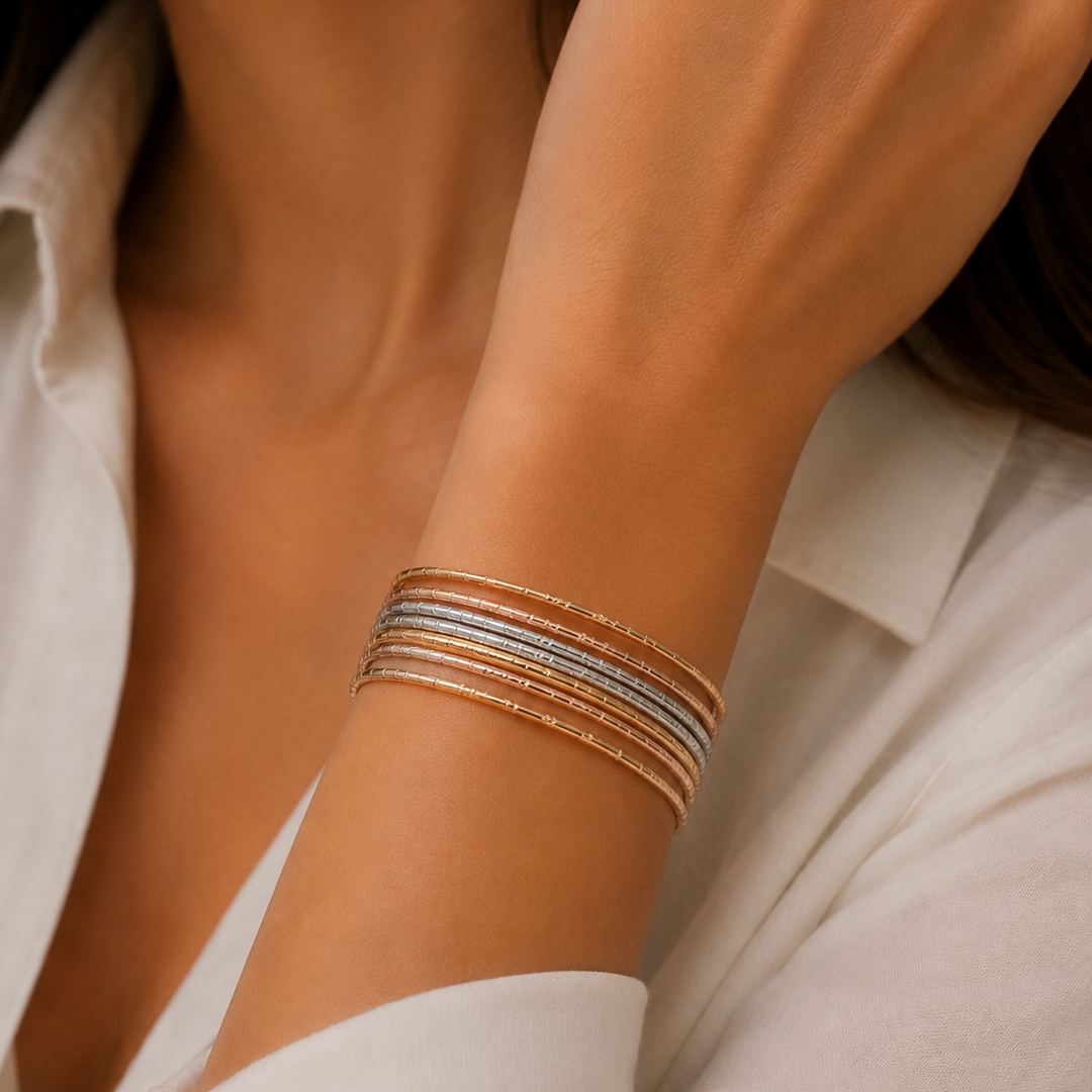Semanario Florentino en chapa de oro 18k | Mael Joyeria