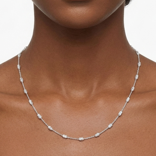 CADENA BARRIL PLATA 925
