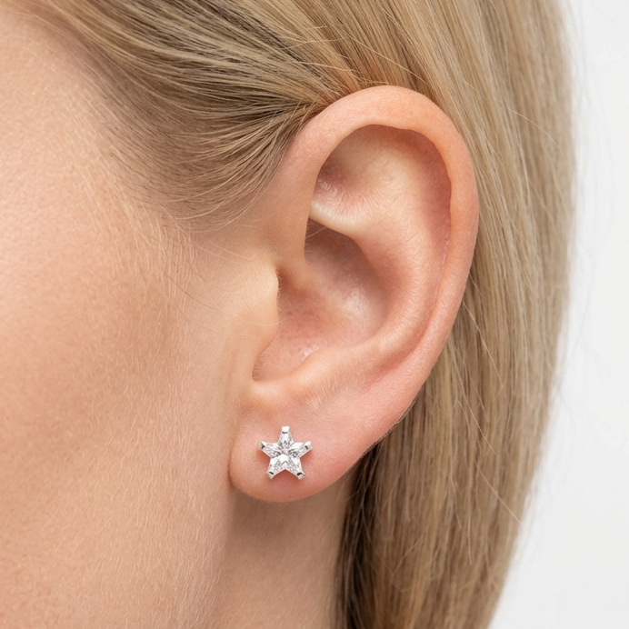BROQUEL ESTRELLA PLATA 925