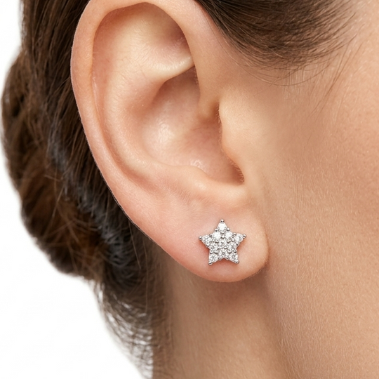 ARETE ESTRELLA PLATA 925 #282