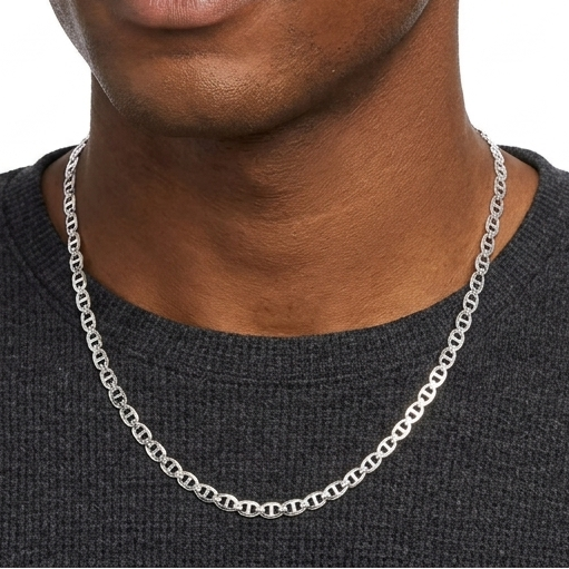 CADENA GUCCII PLATA 925