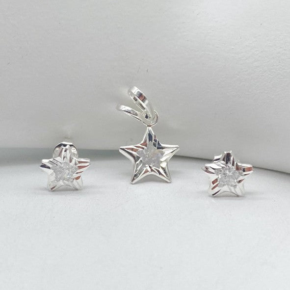 JUEGO ESTRELLA PLATA 925