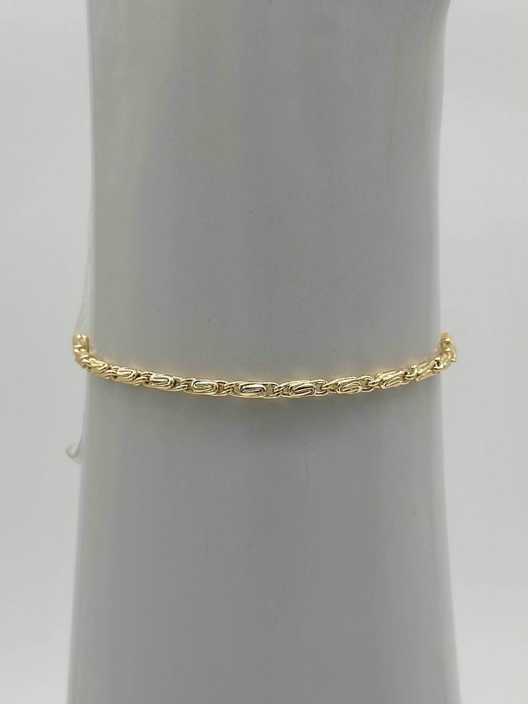 Pulsera bizentino – Chapa de Oro 18K | MAEL