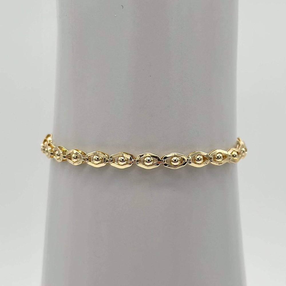 Pulsera ojo – Chapa de Oro 18K | MAEL