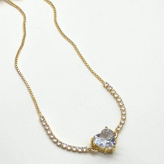 Pulsera Corazon  – Chapa de Oro 18K | MAEL