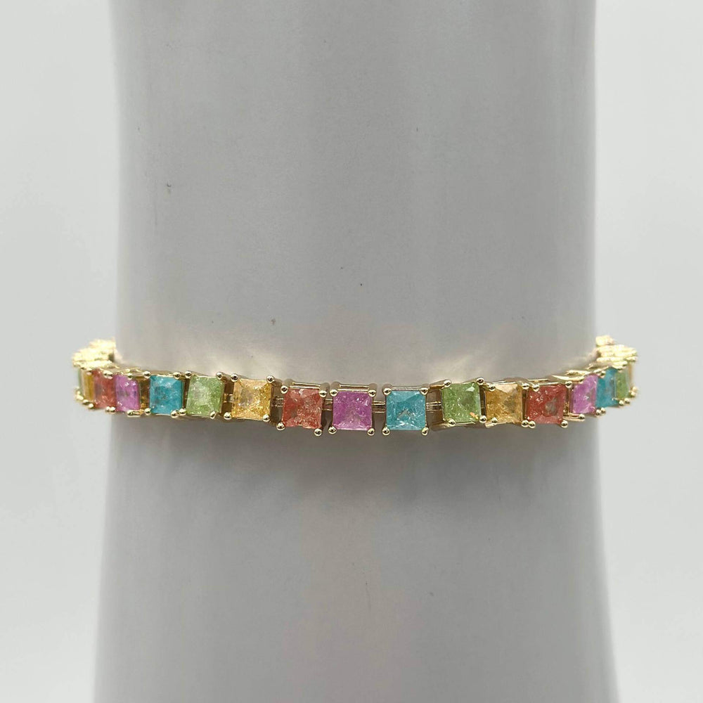 Pulsera colores– Chapa de Oro 18K | MAEL
