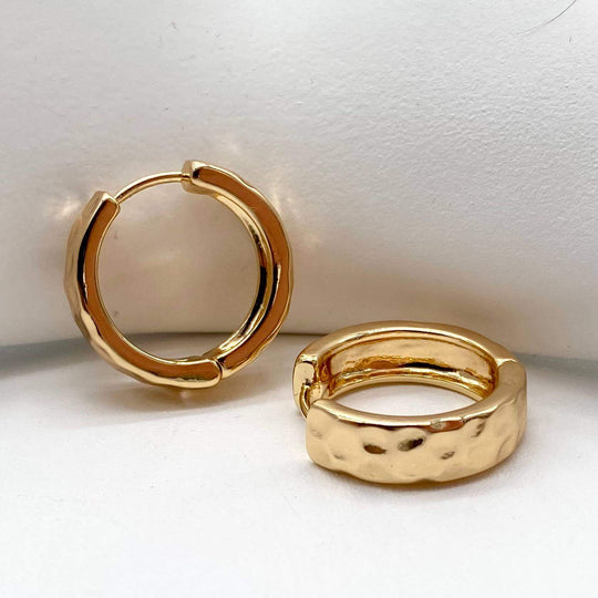 Huggie  – Chapa de Oro 18K | MAEL