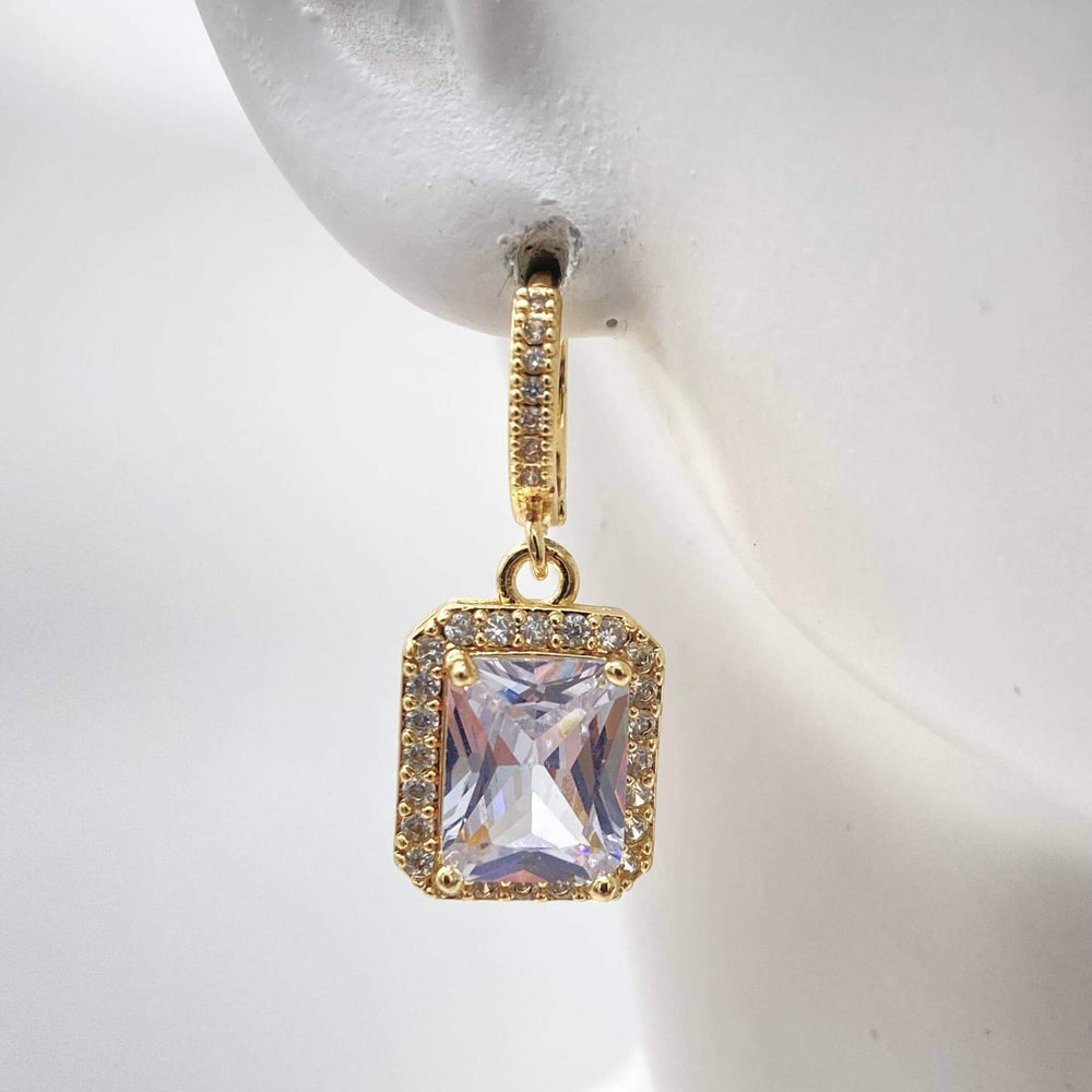 Huggie princesa – Chapa de Oro 18K | MAEL