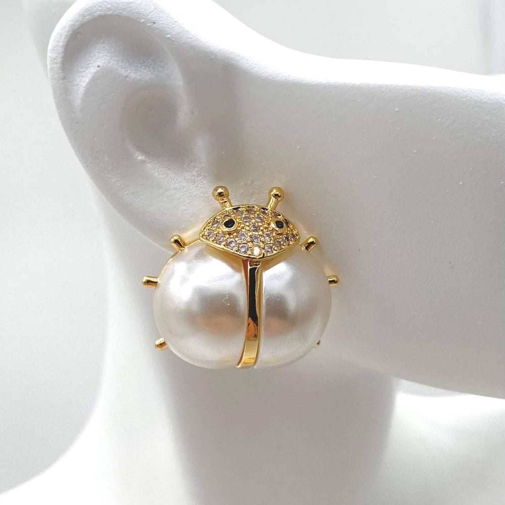 Arete catarina – Chapa de Oro 18K | MAEL