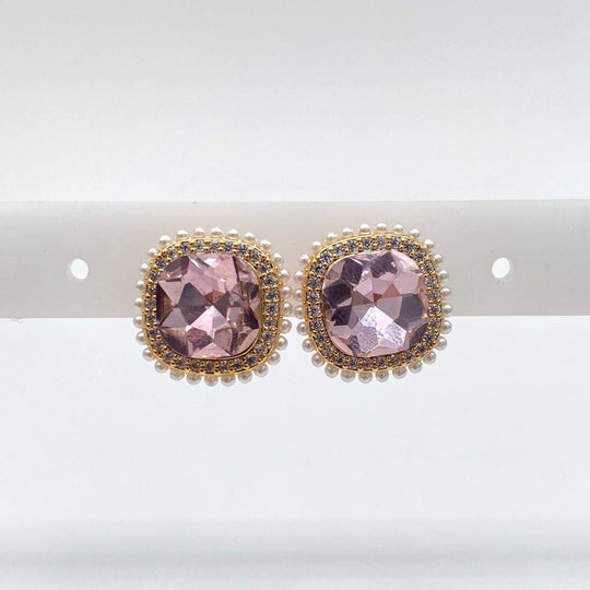 Arete perla de clip – Chapa de Oro 18K | MAEL