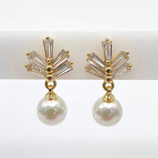 Broquel perla – Chapa de Oro 18K | MAEL