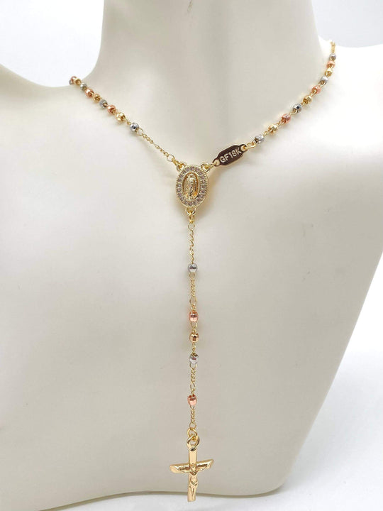 Rosario florentino – Chapa de Oro 18K | MAEL