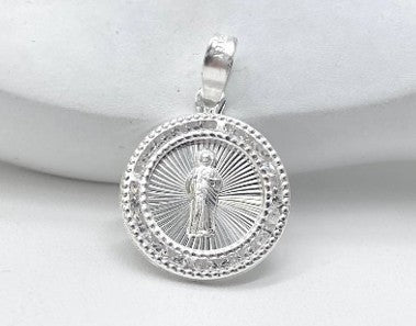 MEDALLA SAN JUDAS TADEO PLATA 925 *