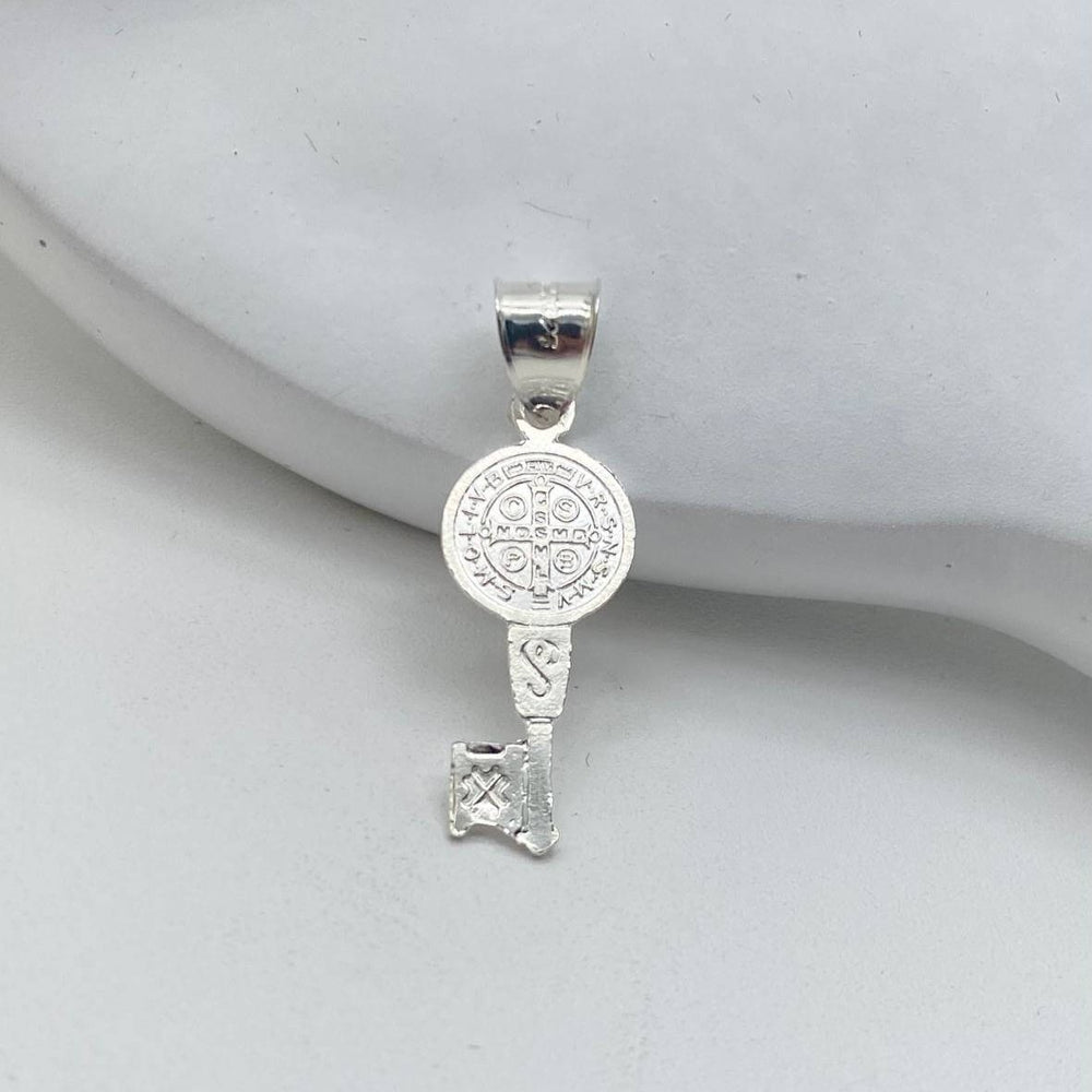 DIJE LLAVE SAN BENITO PLATA 925