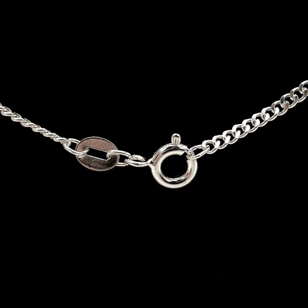 CADENA BARBADO PLATA 925