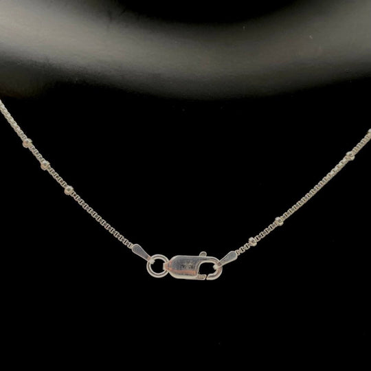 CADENA BOLITAS PLATA 925