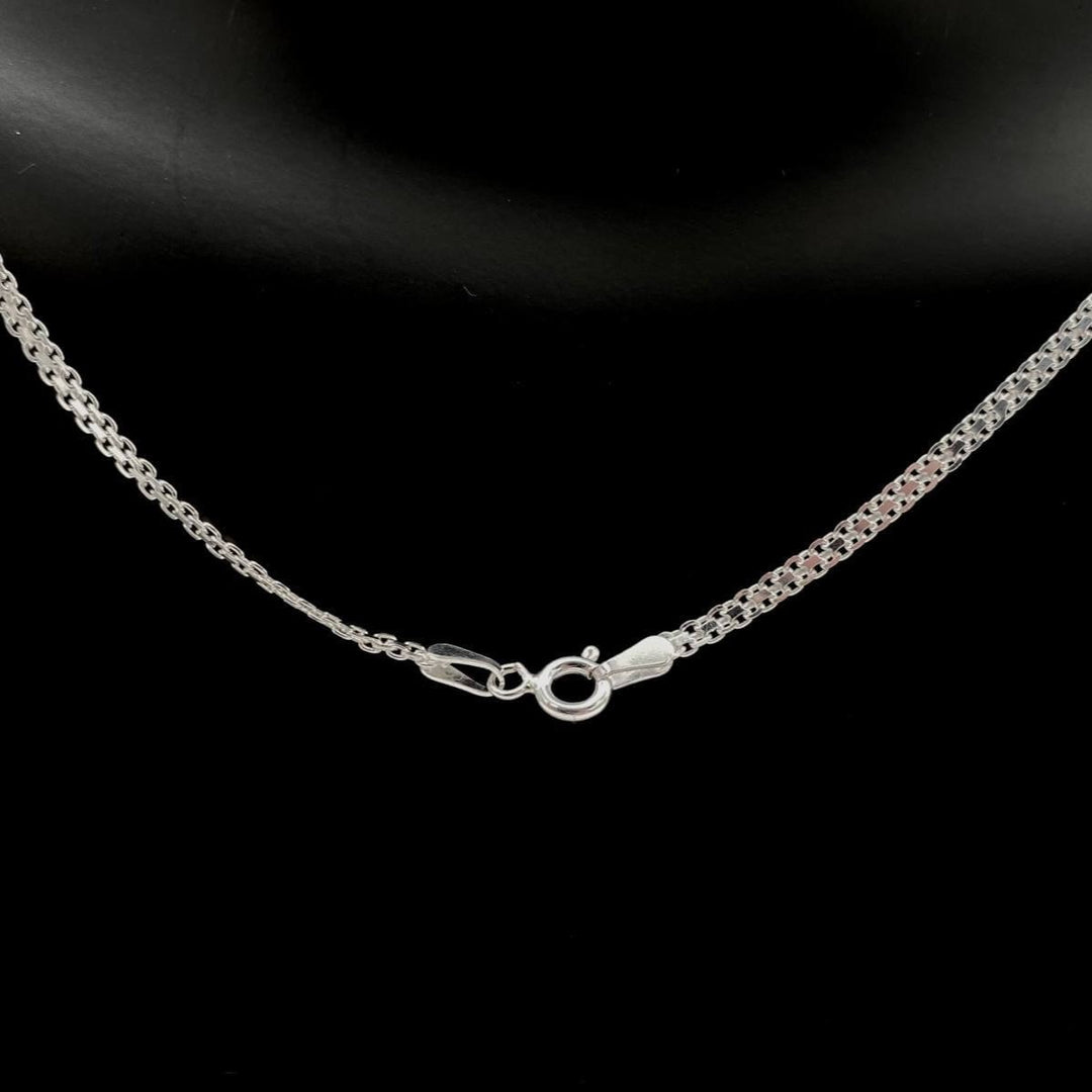 CADENA BISMARK PLATA 925