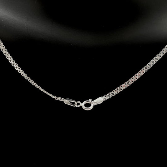 CADENA BISMARK PLATA 925