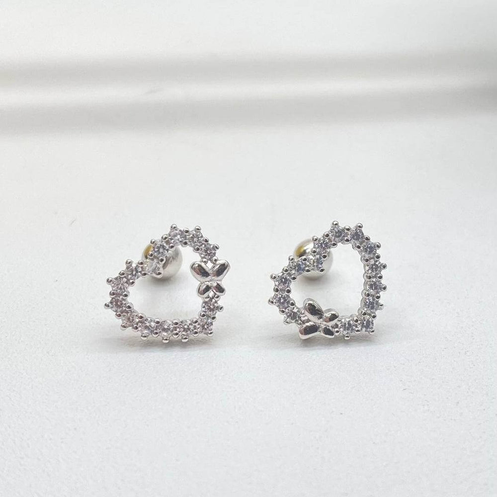 ARETE CORAZON PLATA 925 #275