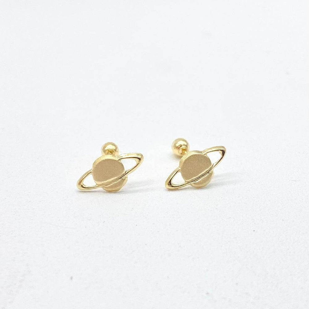 BROQUEL saturno ORO 10K