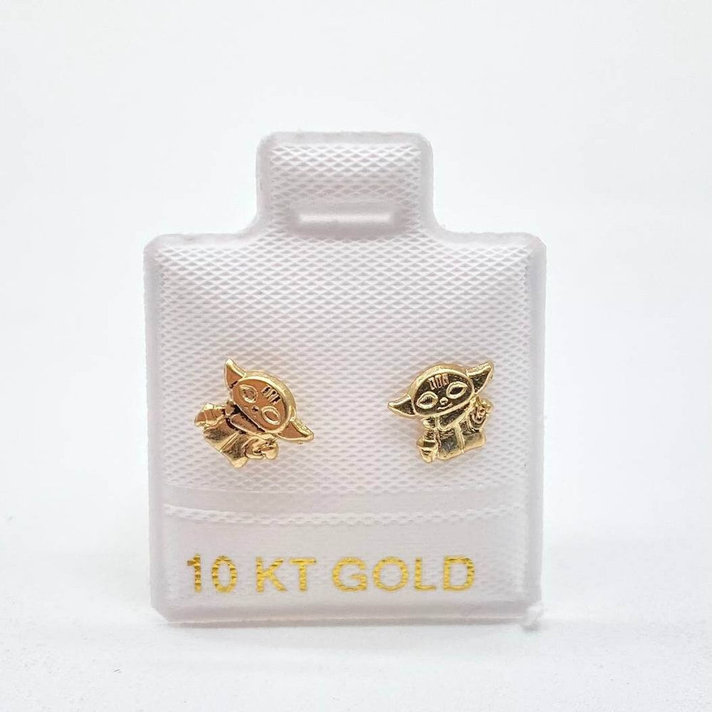 BROQUEL BABY YODA ORO 10K